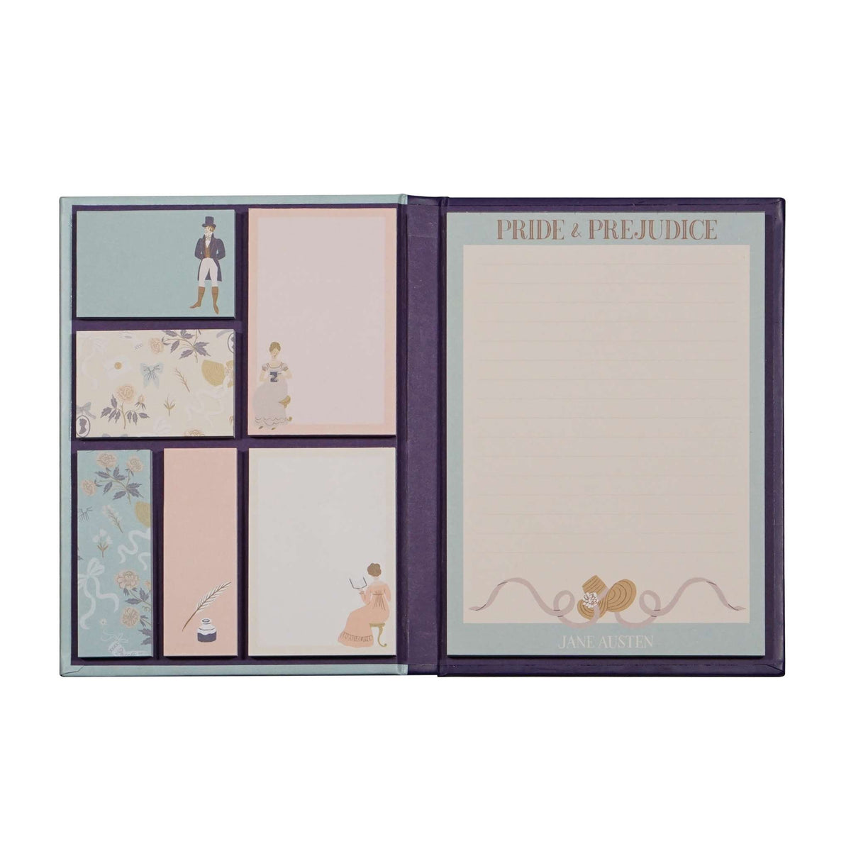 Jane Austen Pride & Prejudice A6 Sticky Notes
