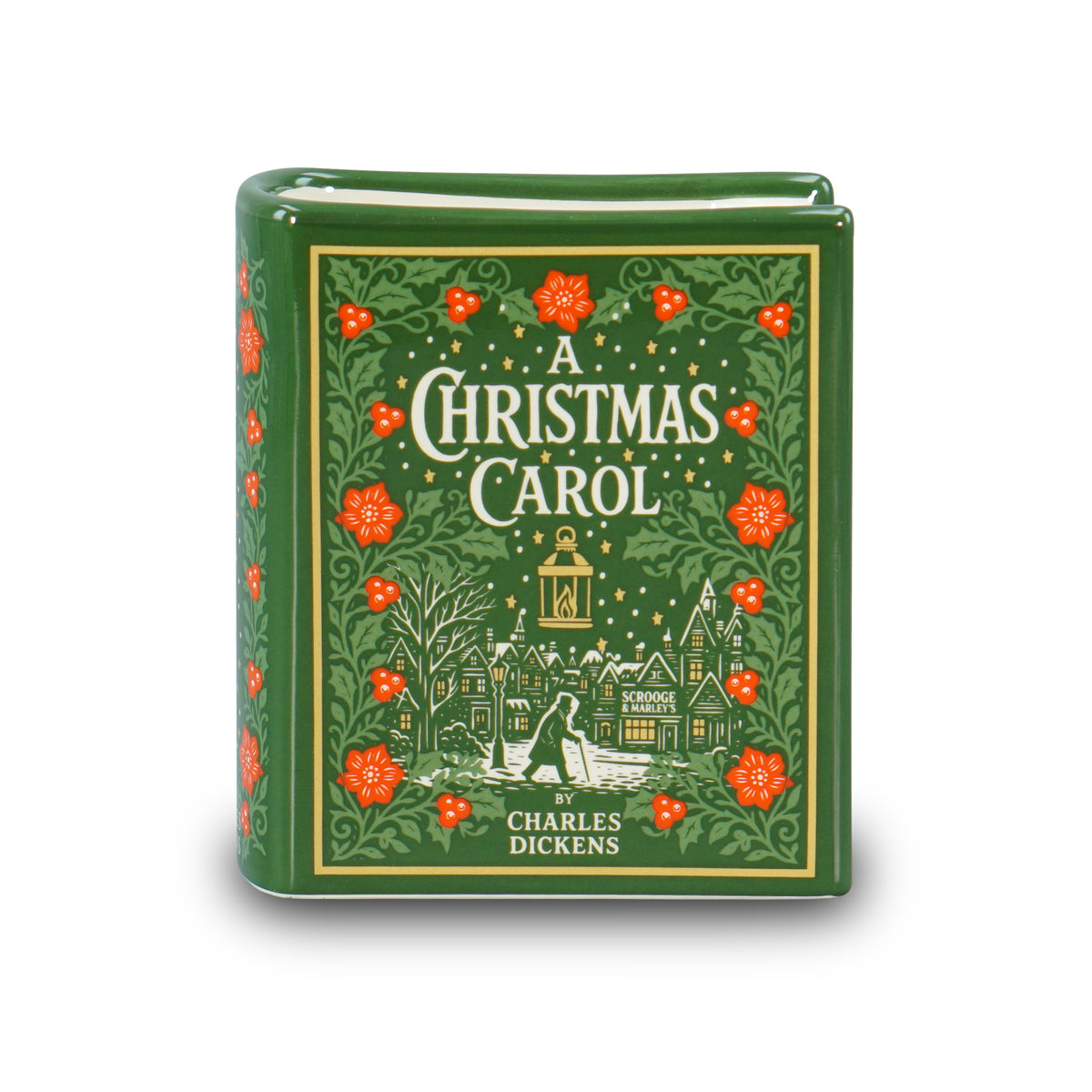 Book Pot Ceramic Small (10cm) - A Christmas Carol