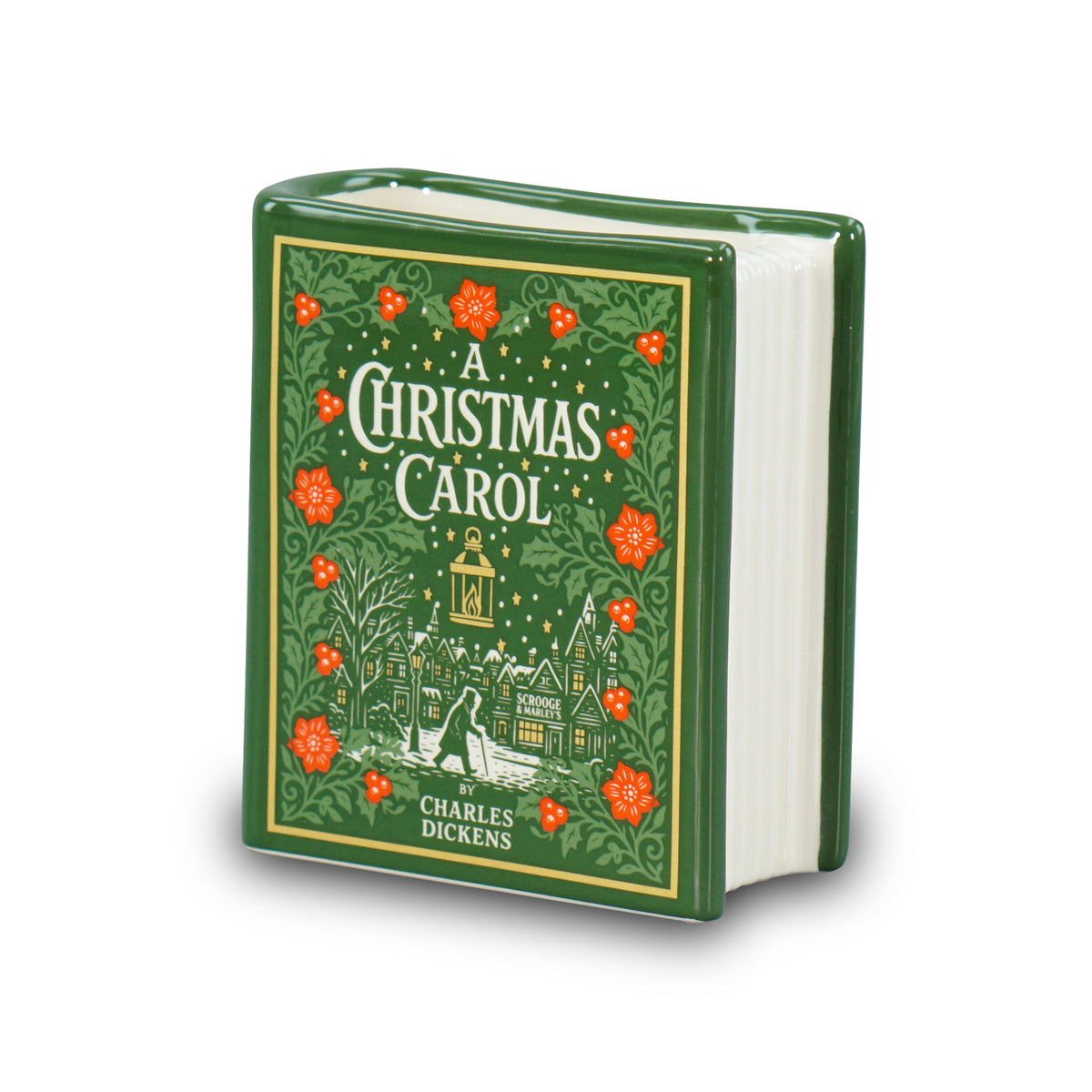 Book Pot Ceramic Small (10cm) - A Christmas Carol