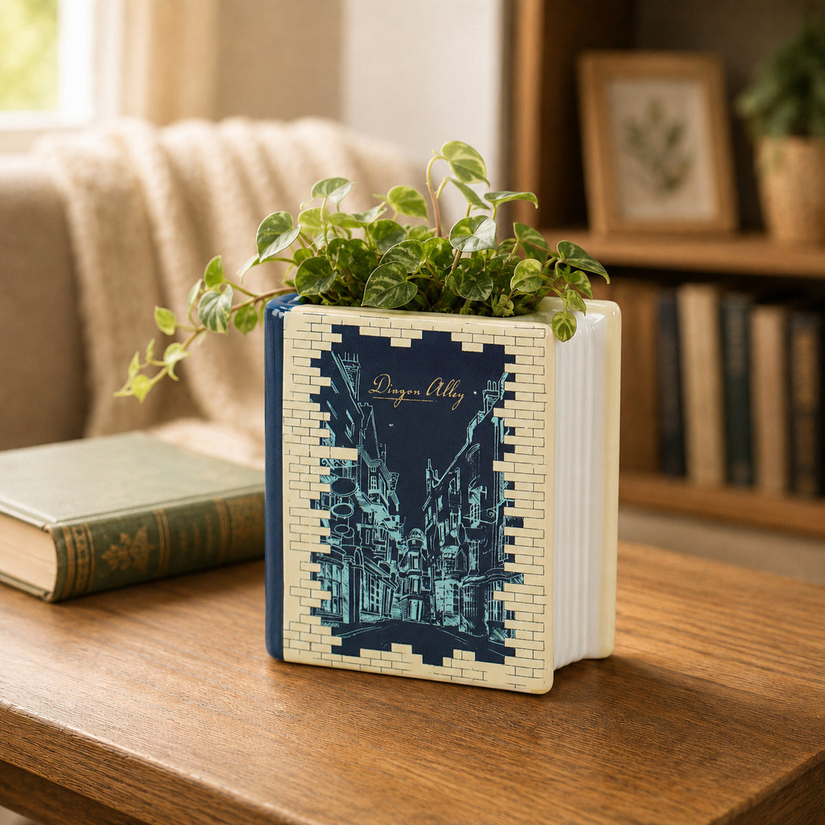 Book Pot Ceramic Small (10cm) - Harry Potter (Diagon Alley)