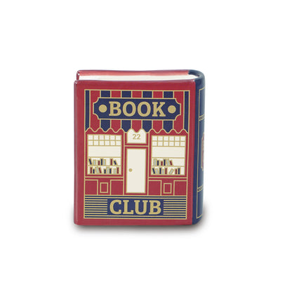 Book Pot Ceramic Small (10cm) - Pulteney Press (Book Club)
