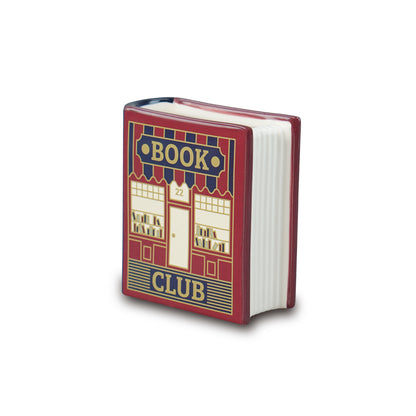 Book Pot Ceramic Small (10cm) - Pulteney Press (Book Club)