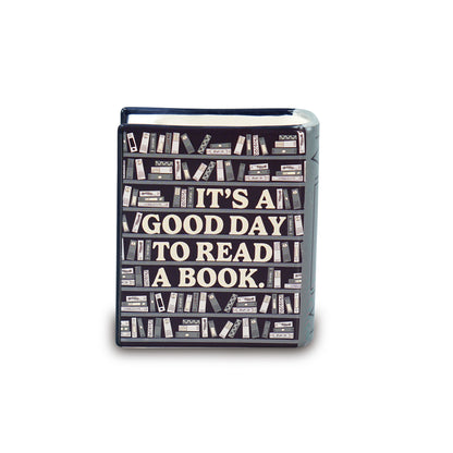 Book Pot Ceramic Small (10cm) - Pulteney Press (Good Day)