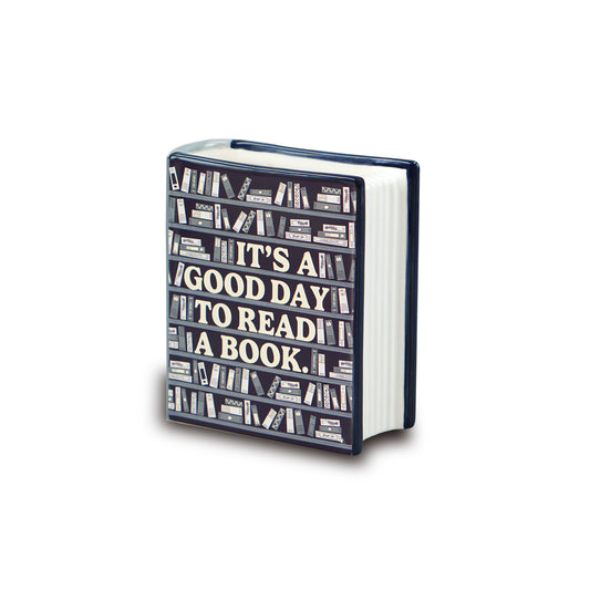 Book Pot Ceramic Small (10cm) - Pulteney Press (Good Day)