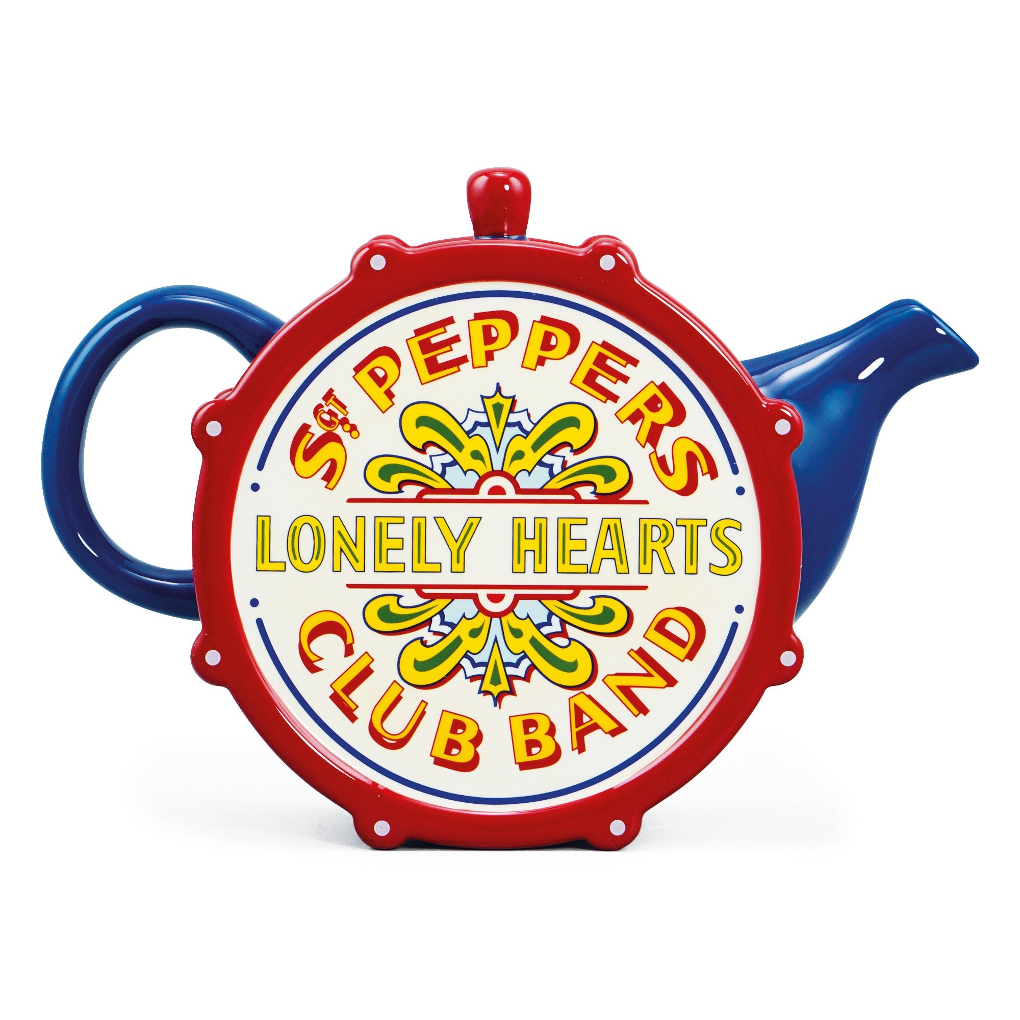 Tea Pot Shaped Boxed - The Beatles (Drum Sgt. Pepper)