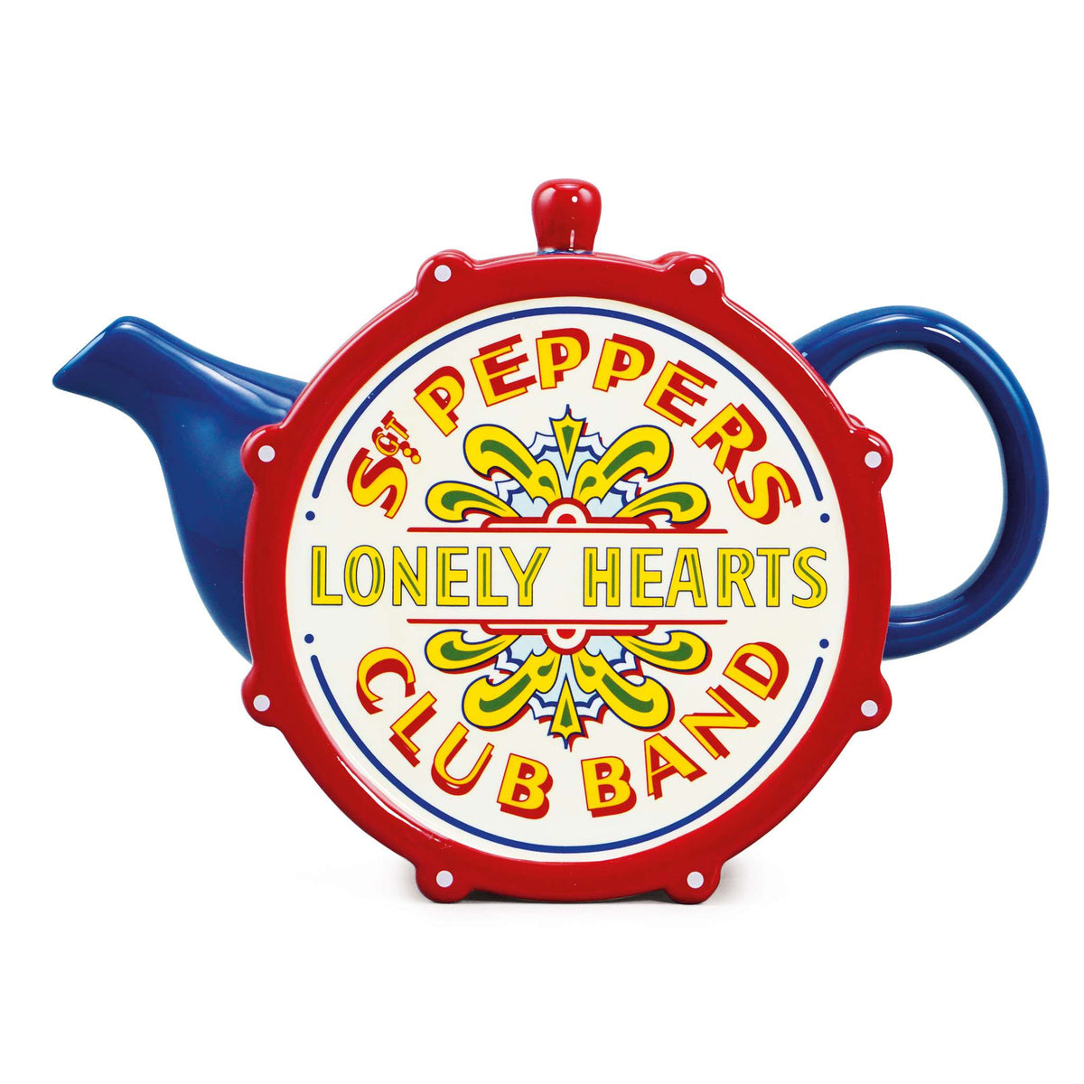 The Beatles Sgt. Pepper Shaped Ceramic Teapot