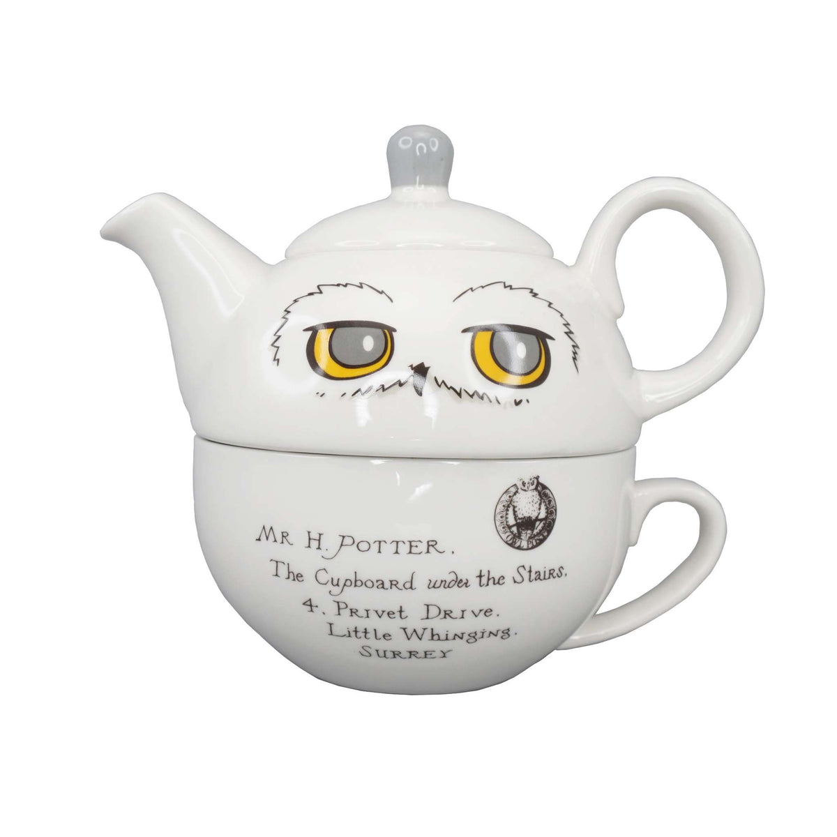 Harry Potter Hedwig Ceramic Tea-for-One Set 720ml