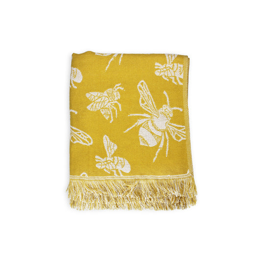 Blanket (125x150cm) - Kate Heiss (Mustard)