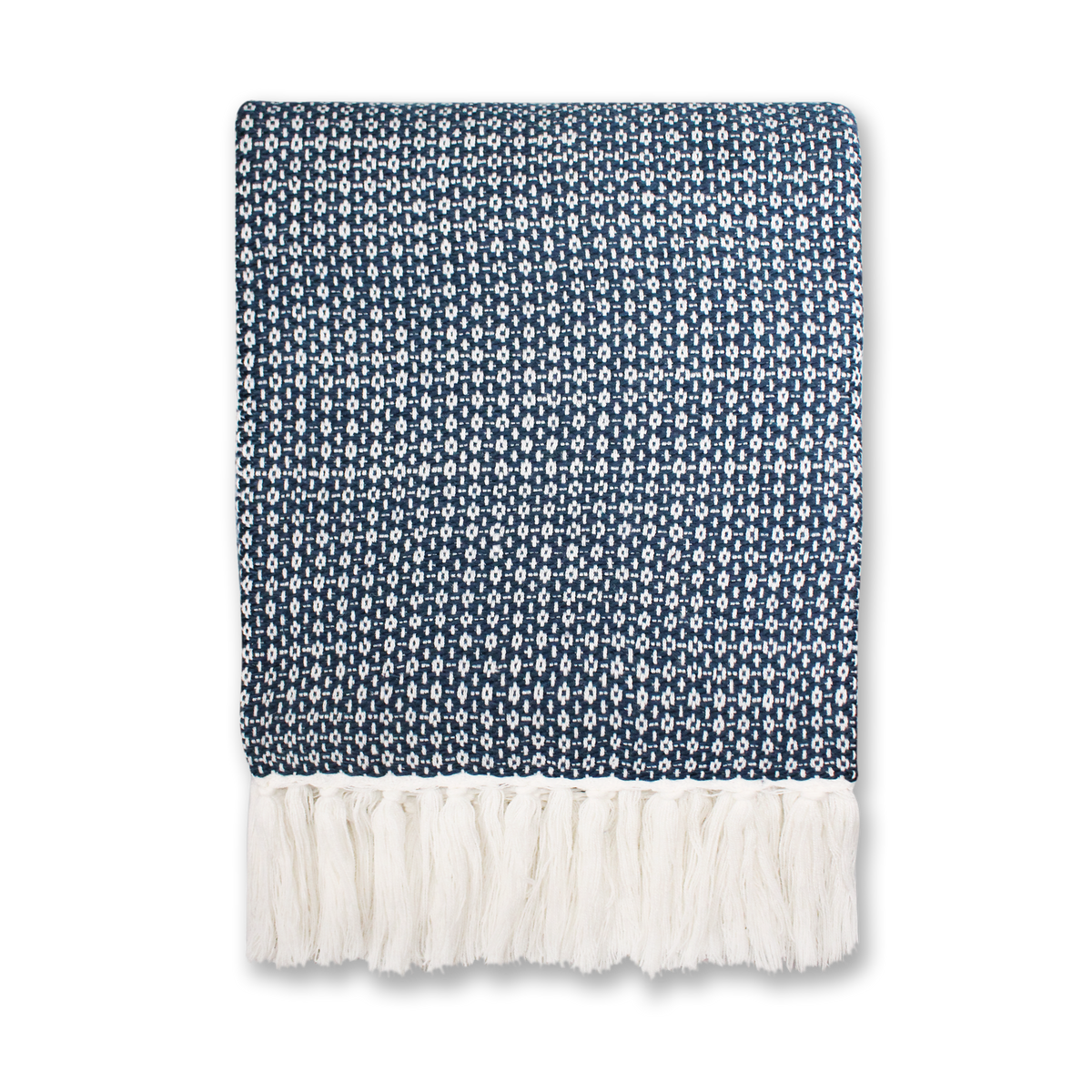 "Throw (49""x59"") - Ayla (Rich Navy)"