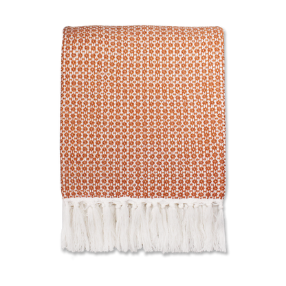 "Throw (49""x59"") - Ayla (Clay Orange)"