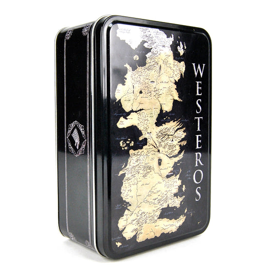 Game of Thrones Westeros Map Tin Lunch Box