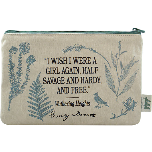 Pouch Cotton (16cm x 24cm) - Bronte Sisters