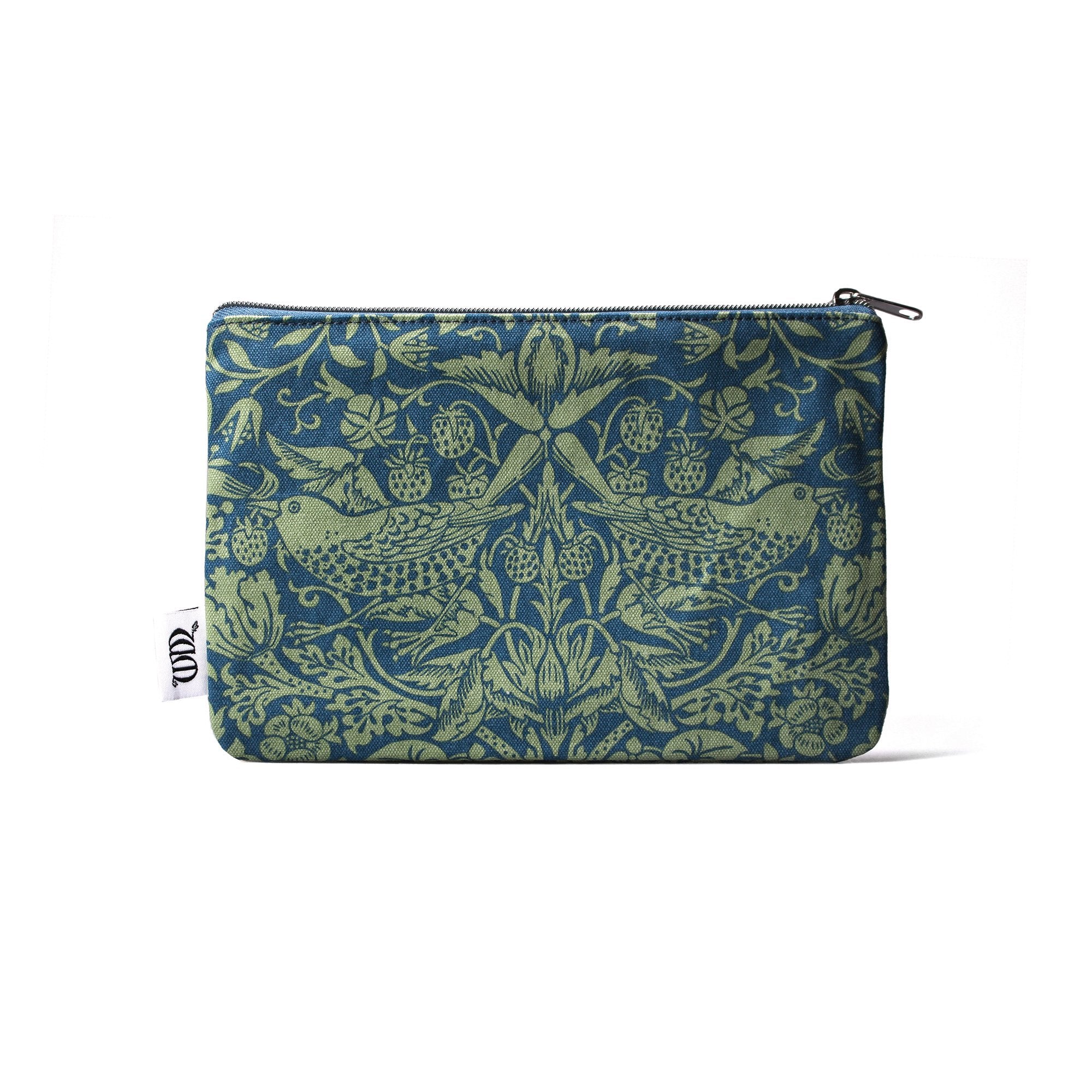 Pouch Cotton (16cm x 24cm) - ACS William Morris (Sage)