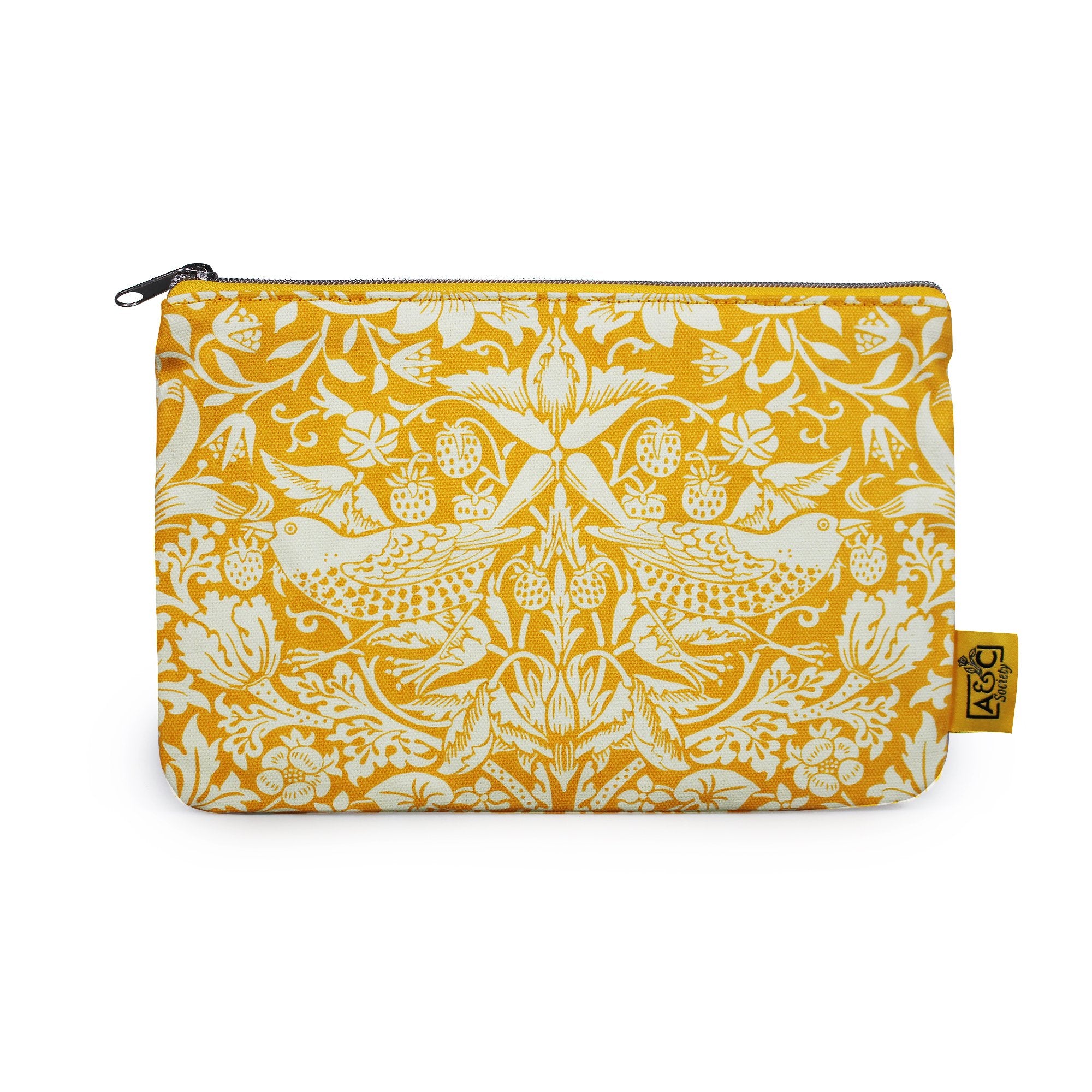 Pouch Cotton (16cm x 24cm) - ACS William Morris (Quince)