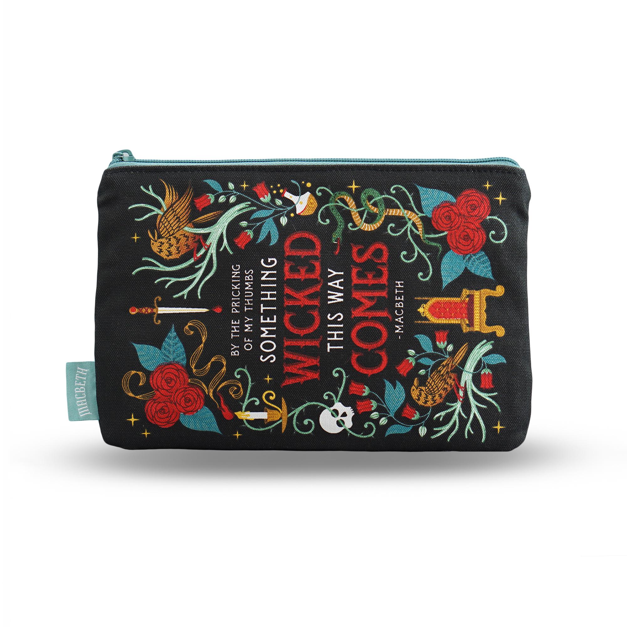 Travel Pouch Cotton (16cm x 24cm) - Macbeth (Shakespeare)