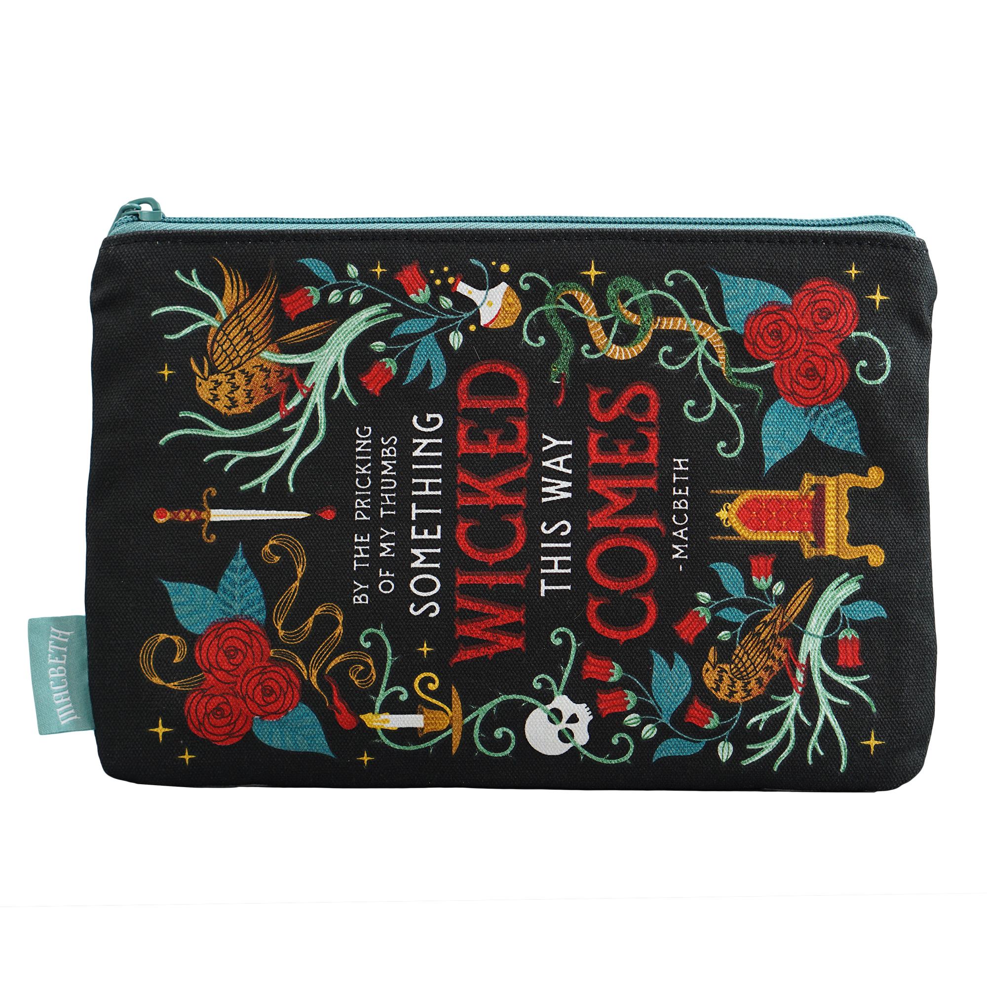 Travel Pouch Cotton (16cm x 24cm) - Macbeth (Shakespeare)