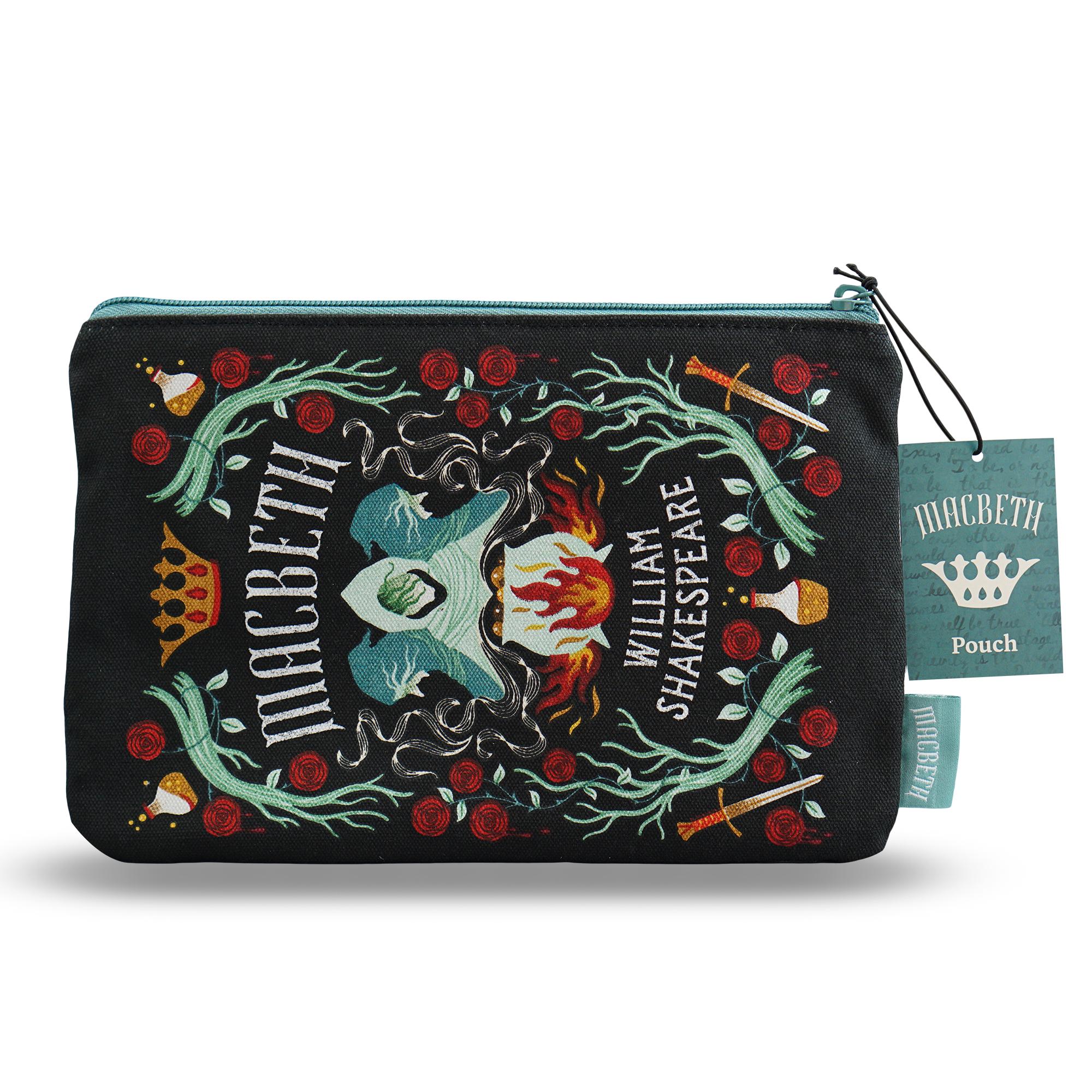 Travel Pouch Cotton (16cm x 24cm) - Macbeth (Shakespeare)