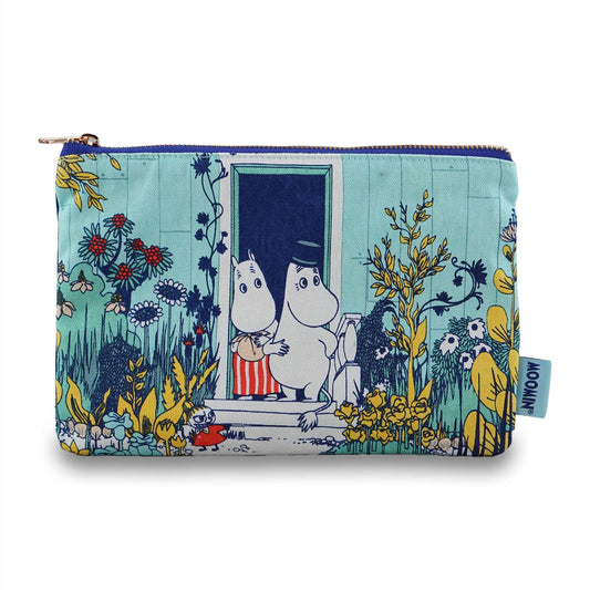 Travel Pouch Cotton (16cm x 24cm) - Moomin (Riviera)