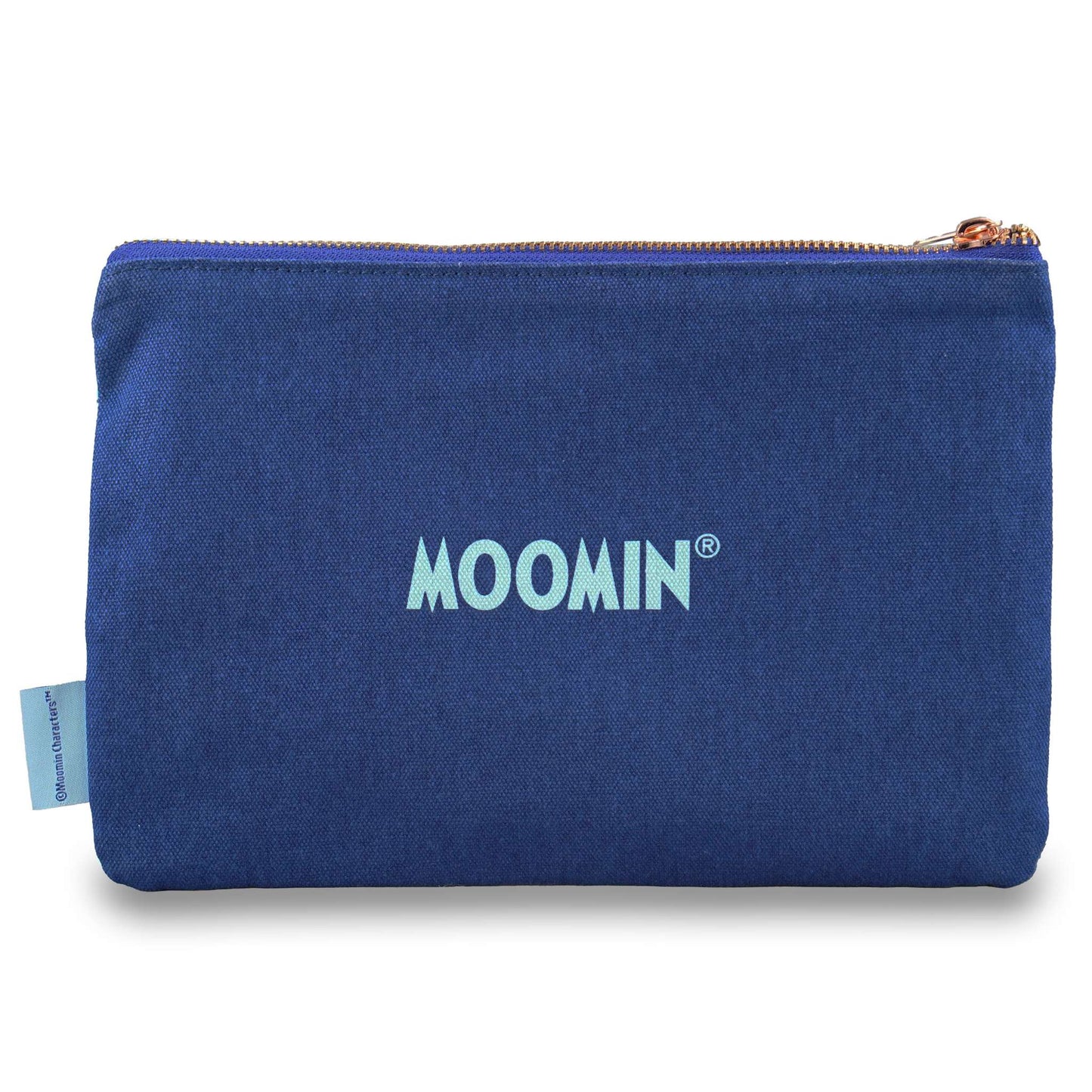 Travel Pouch Cotton (16cm x 24cm) - Moomin (Riviera)