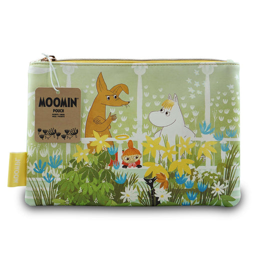 Pouch PU (16cm x 24cm) - Moomin (Balcony)