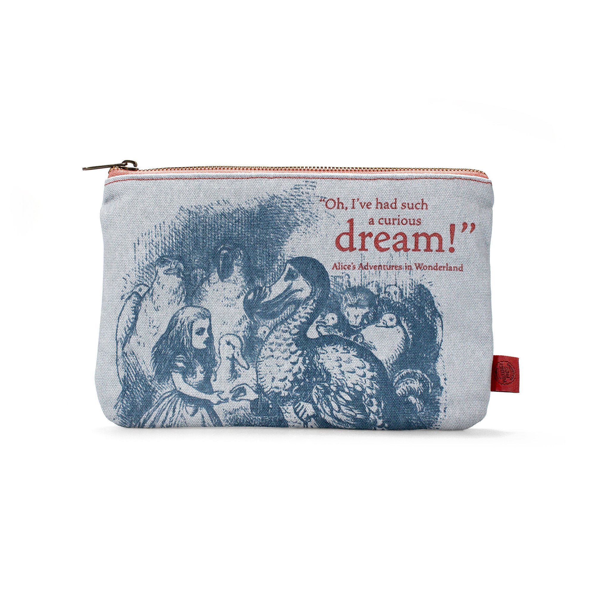 Pouch Cotton (16cm x 24cm) - Pulteney Press (Alice)