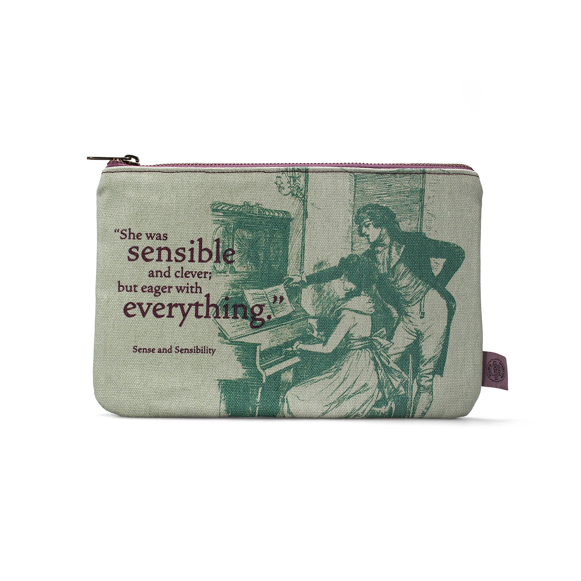 Pouch Cotton (16cm x 24cm) - Pulteney Press (Austen)