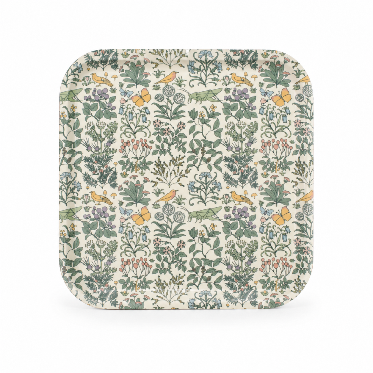Birch Tray (20x20cm) - ACS Voysey (Apothecary's Garden)