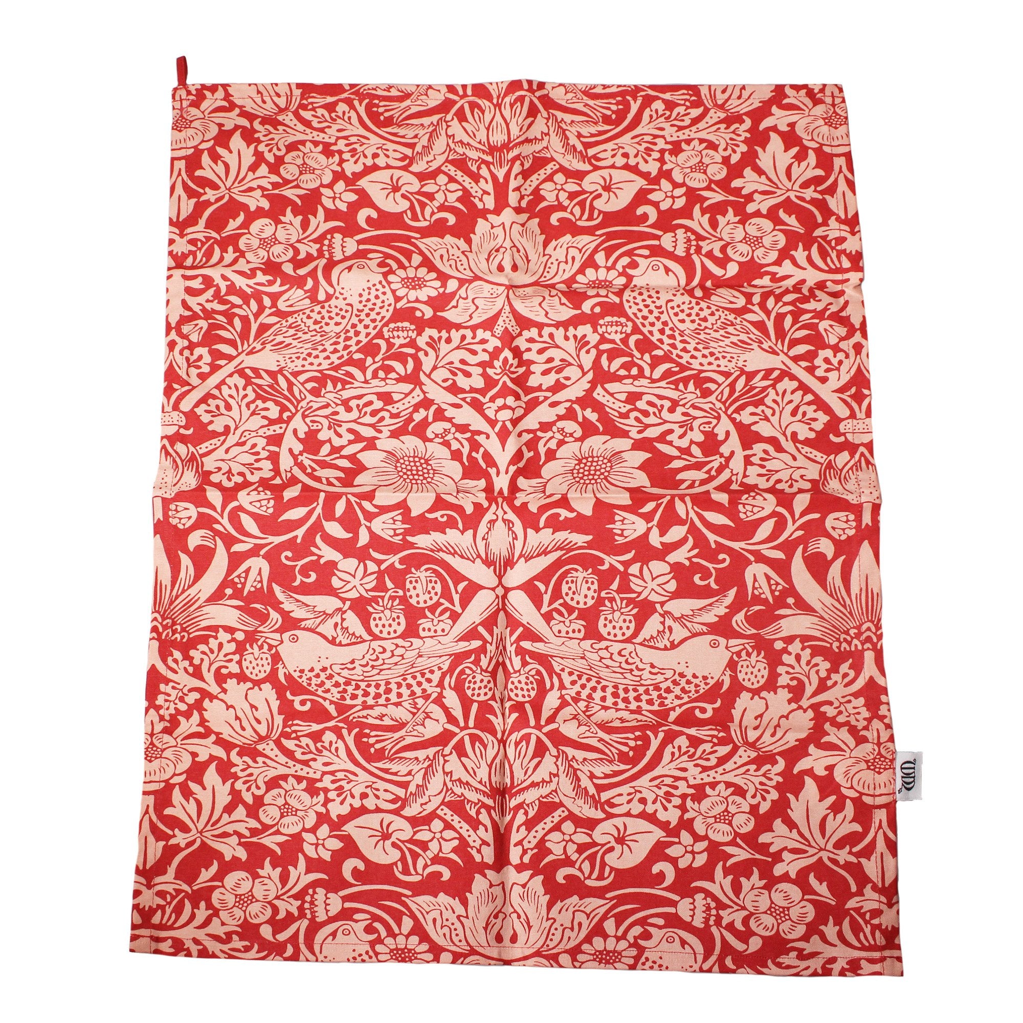 Tea Towel - ACS William Morris (Raspberry)