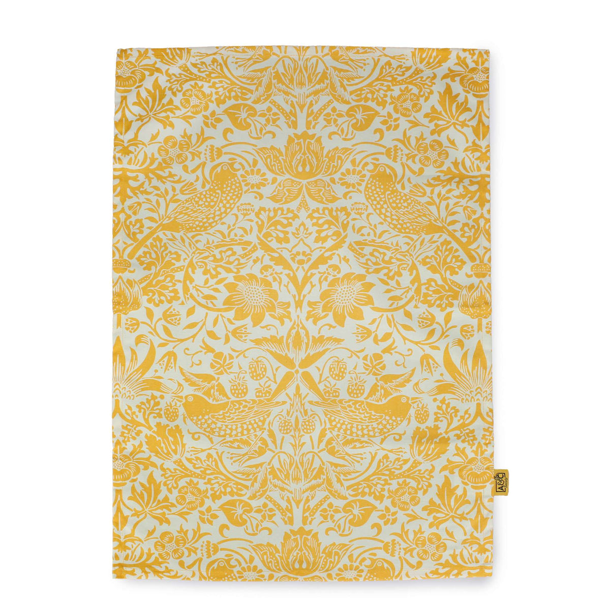 William Morris Strawberry Thief Quince Recycled Cotton Tea Towel
