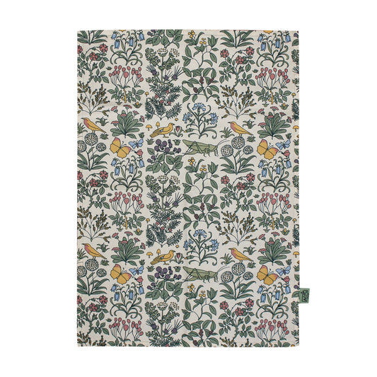 Tea Towel Recycled Cotton - Voysey (Apothecary's Garden)