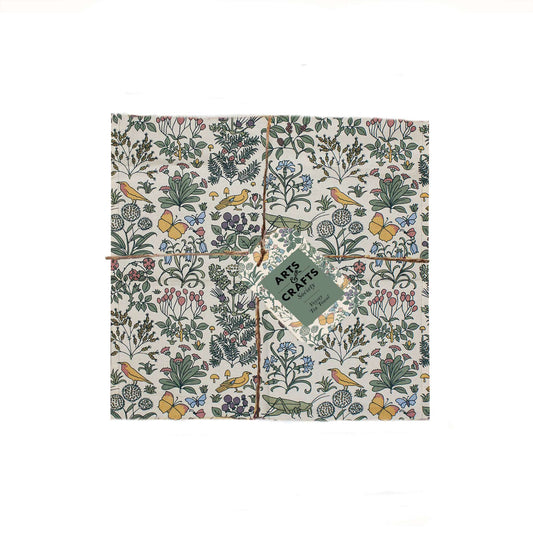 Tea Towel Recycled Cotton - Voysey (Apothecary's Garden)