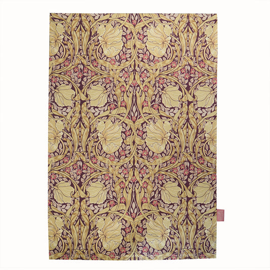 Tea Towel Recycled Cotton - ACS William Morris (Pimpernel)
