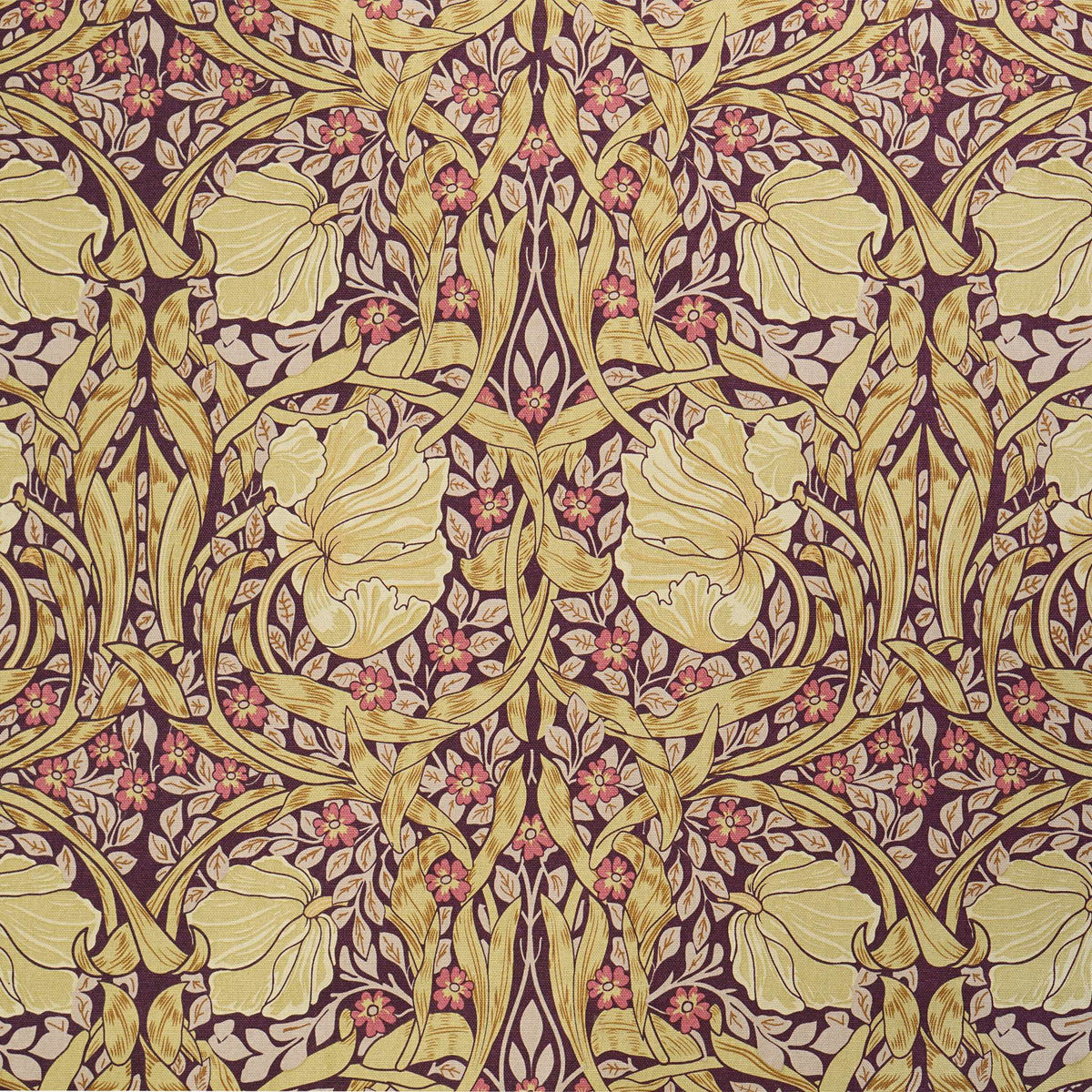 Tea Towel Recycled Cotton - ACS William Morris (Pimpernel)