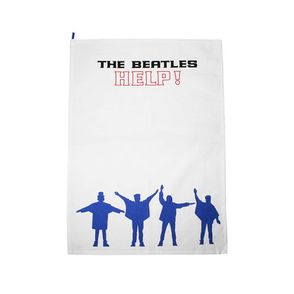 The Beatles Help! Recycled Cotton Tea Towel