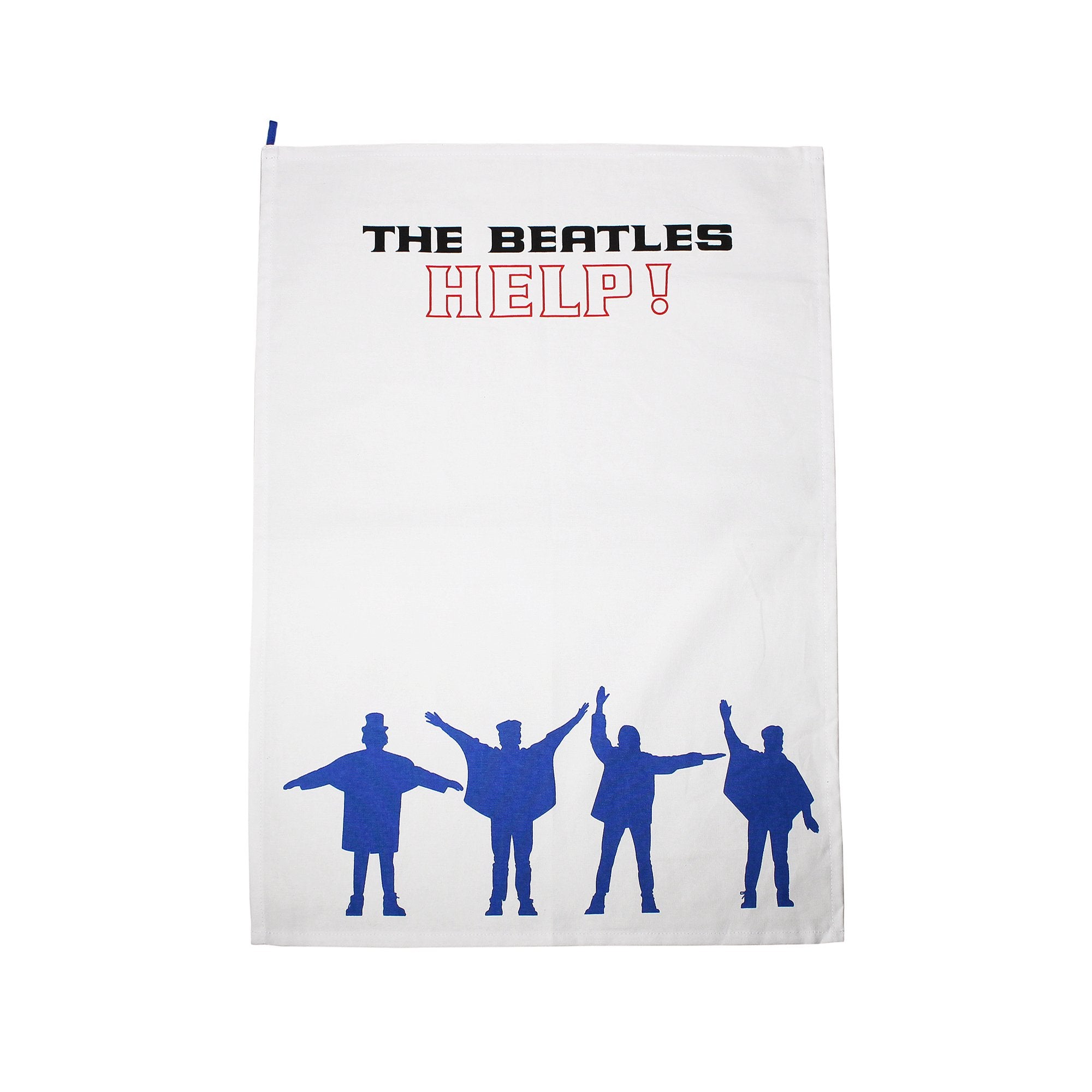 Tea Towel Recycled Cotton - The Beatles (Help)