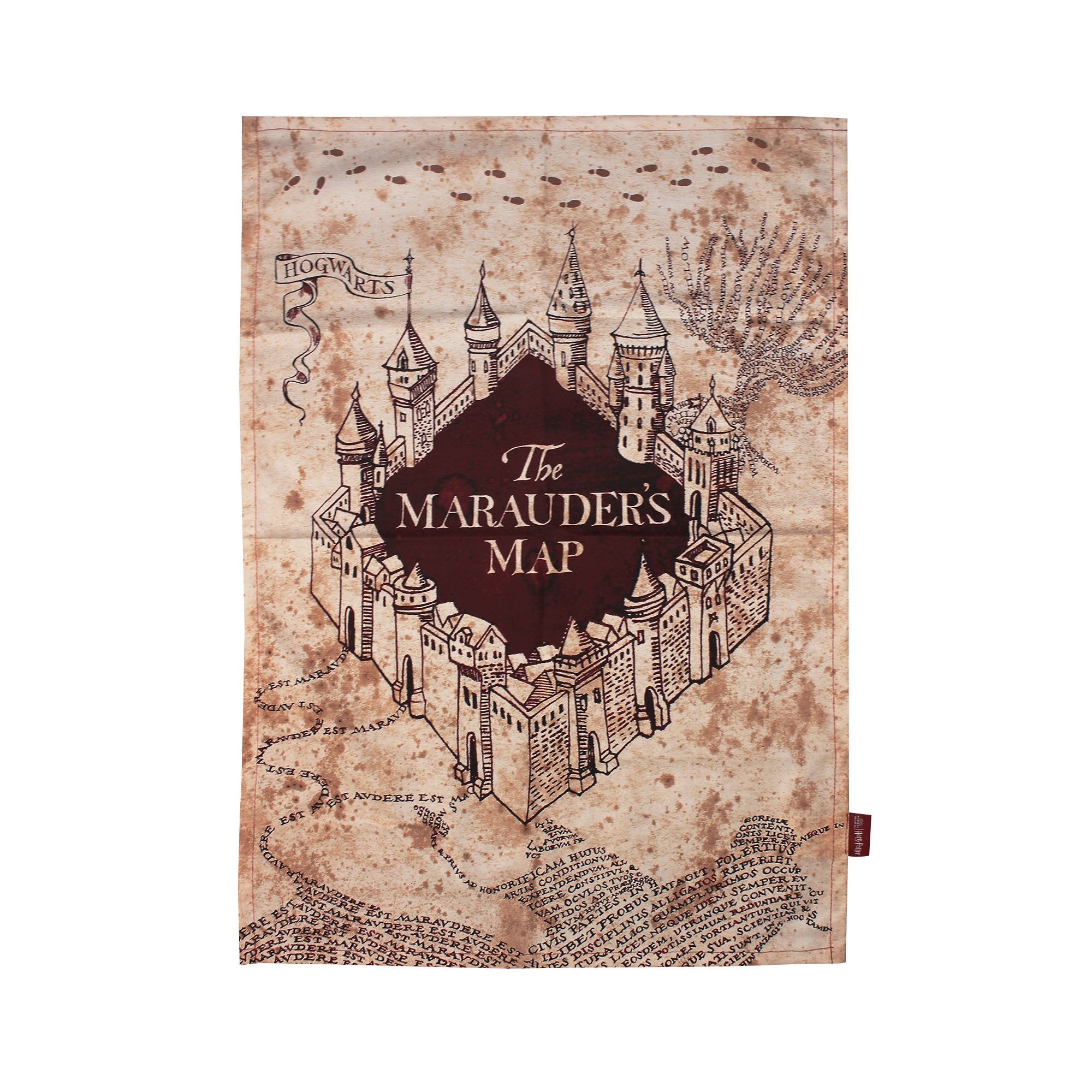 Tea Towel - Harry Potter (Marauder's Map)