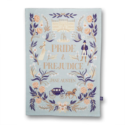 Jane Austen Pride & Prejudice Recycled Cotton Tea Towel