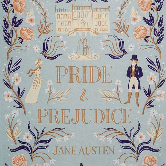 Jane Austen Pride & Prejudice Recycled Cotton Tea Towel
