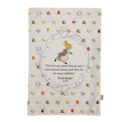 Peter Rabbit Recycled Cotton Tea Towel