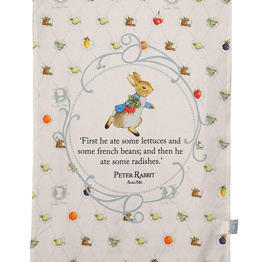 Peter Rabbit Recycled Cotton Tea Towel