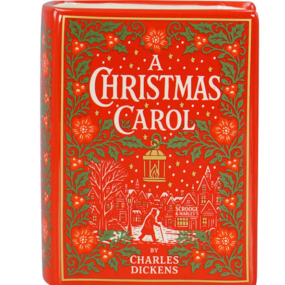 Book Pot Ceramic Large (14cm) - A Christmas Carol