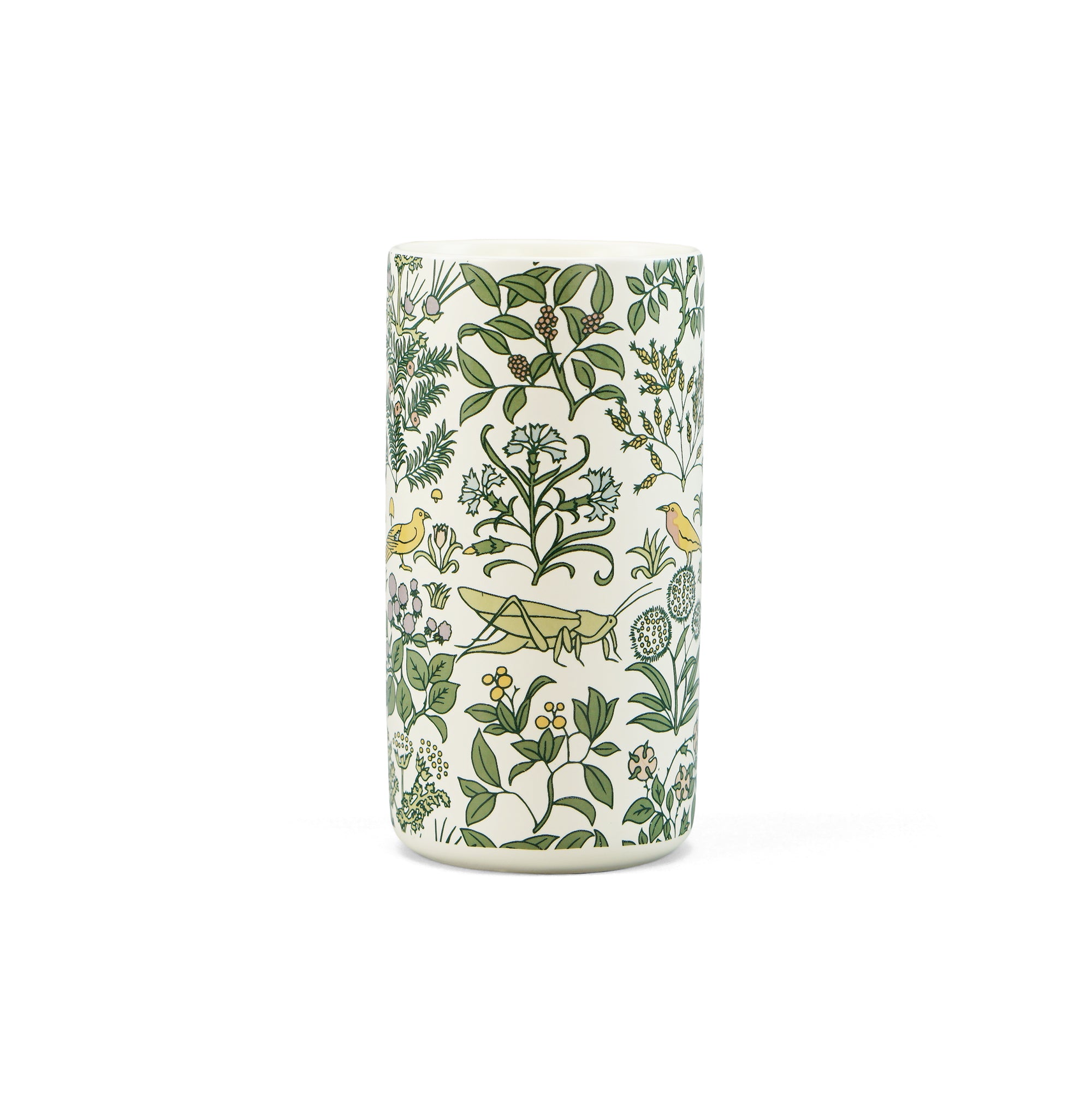 Vase Ceramic (14.5cm) - ACS Voysey (Apothecary's Garden)