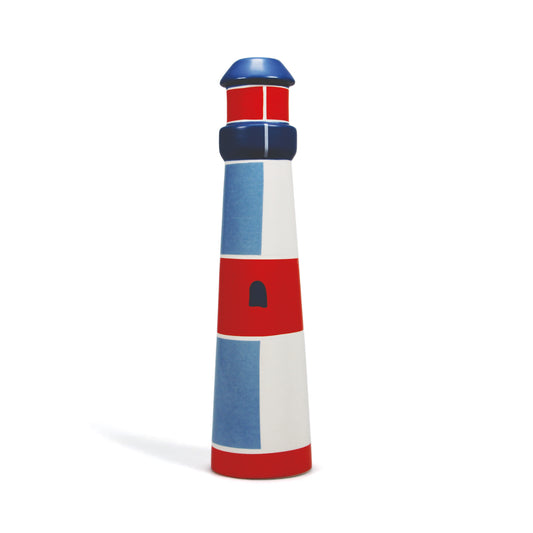 "Vase (7.8""x2.9"") - Coastal (Lighthouse)"