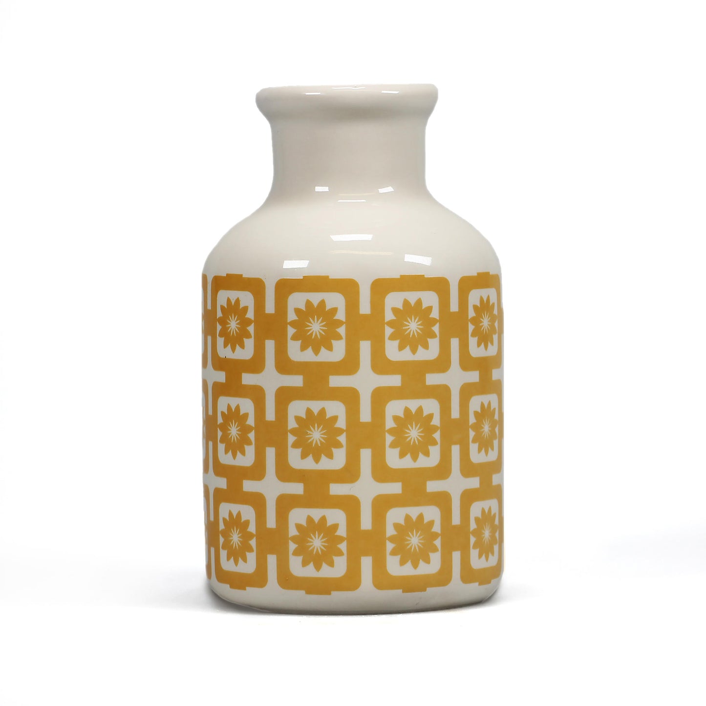 Shruti Designs Tiles Yellow Vase
