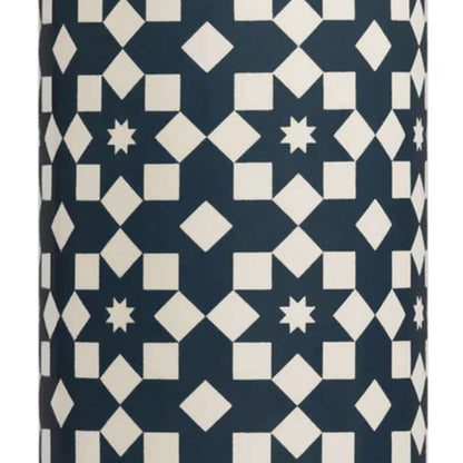 Shruti Designs Tiles Dark Blue Tall Vase