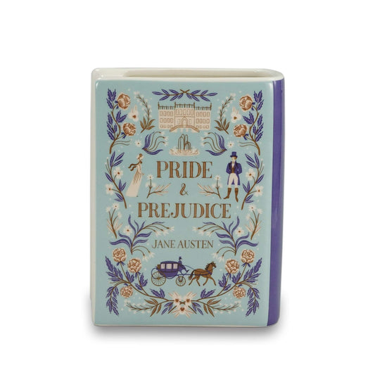 Jane Austen Pride & Prejudice 14cm Book Pot