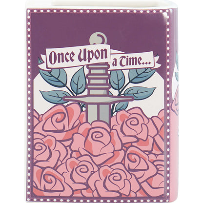 Romantasy 14cm Sword & Roses Ceramic Book Pot
