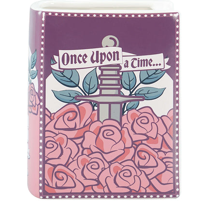 Romantasy 14cm Sword & Roses Ceramic Book Pot
