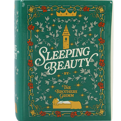 Sleeping Beauty 14cm Book-Shaped Ceramic Pot