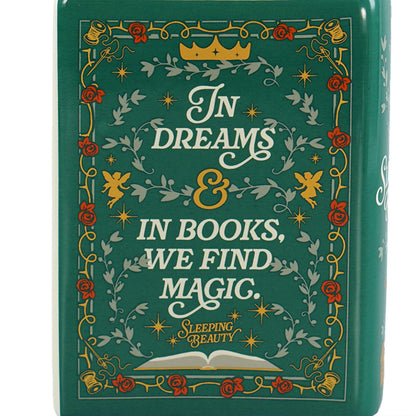 Sleeping Beauty 14cm Book-Shaped Ceramic Pot